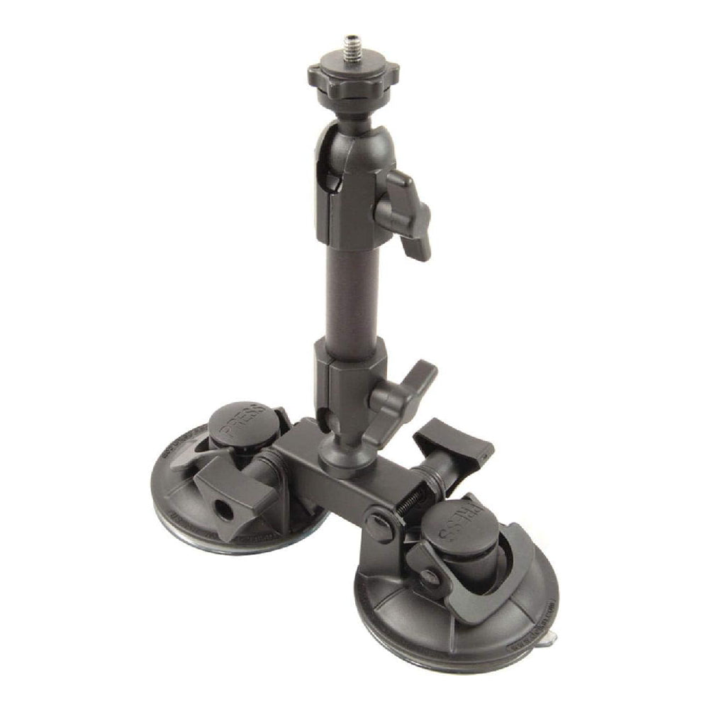 Delkin Devices Fat Gecko Dual-Suction Camera Mount Top Down