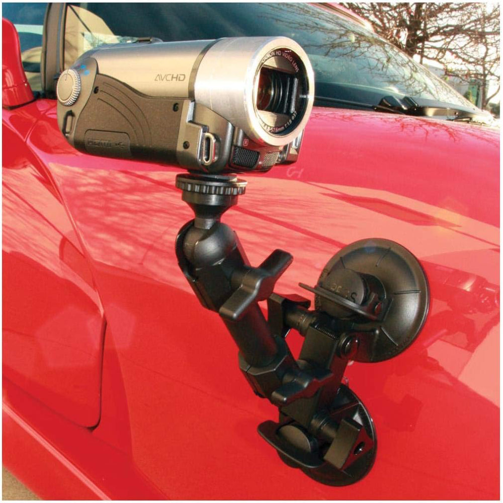 Delkin Devices Fat Gecko Dual-Suction Camera Mount stuck on Car