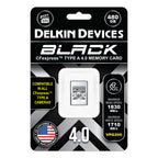 Delkin Devices BLACK CFexpress Type A 480GB VPG200 Memory Card Package
