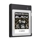 Delkin Devices BLACK 1 TB CFexpress Type B 4.0 VPG400 Memory Card Angle