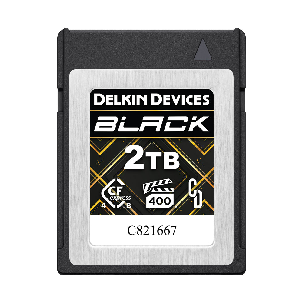 Delkin Devices BLACK 2 TB CFexpress Type B 4.0 VPG400 Memory Card