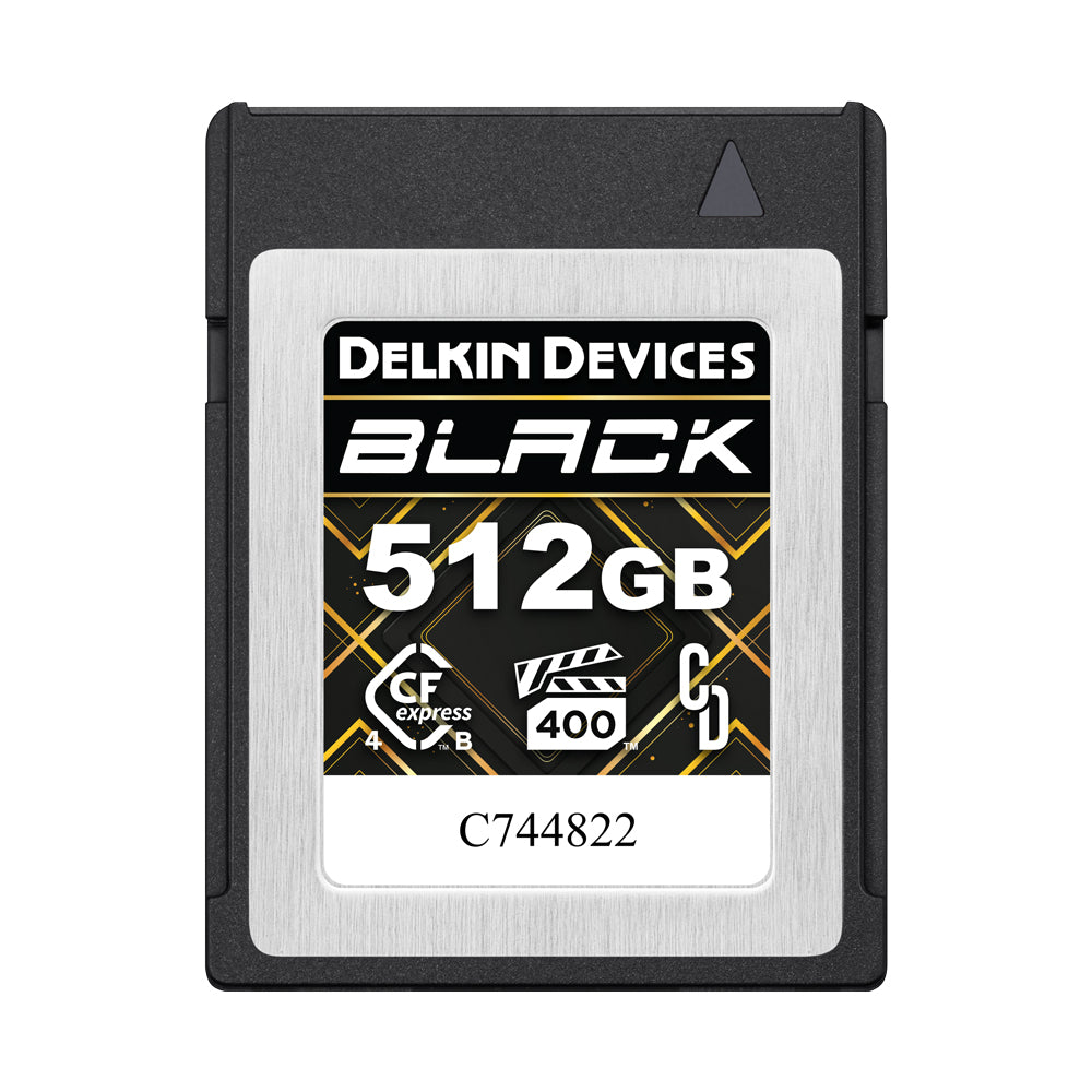 Delkin Devices BLACK 512 GB CFexpress Type B 4.0 VPG400 Memory Card