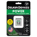 Delkin Devices 128GB POWER CFexpress Type B with Bonus Content