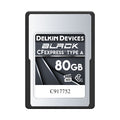 Delkin Devices BLACK CFexpress Type A VPG400 Memory Card (80GB)