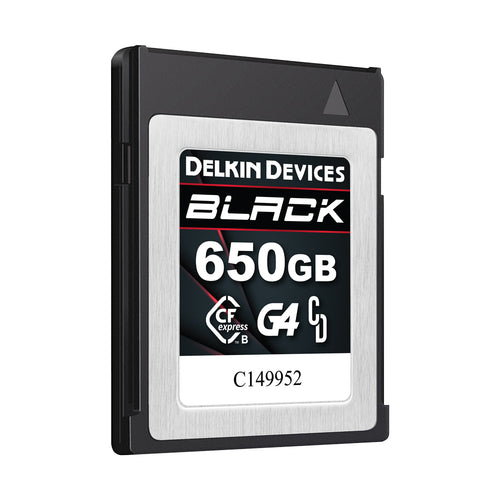 Delkin Devices BLACK CFexpress Type B 2.0 Memory Card (650GB)