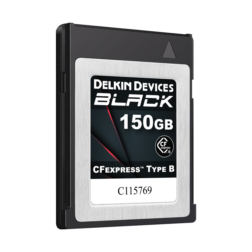 Delkin Devices BLACK CFexpress Type B Memory Card (150GB)