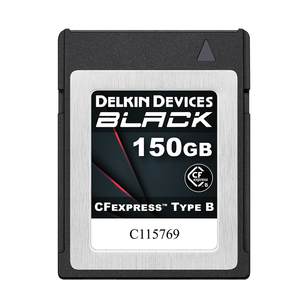 Delkin Devices BLACK CFexpress Type B Memory Card (150GB)