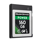 Delkin Devices POWER CFexpress Type B G4 Memory Card 160GB Angle