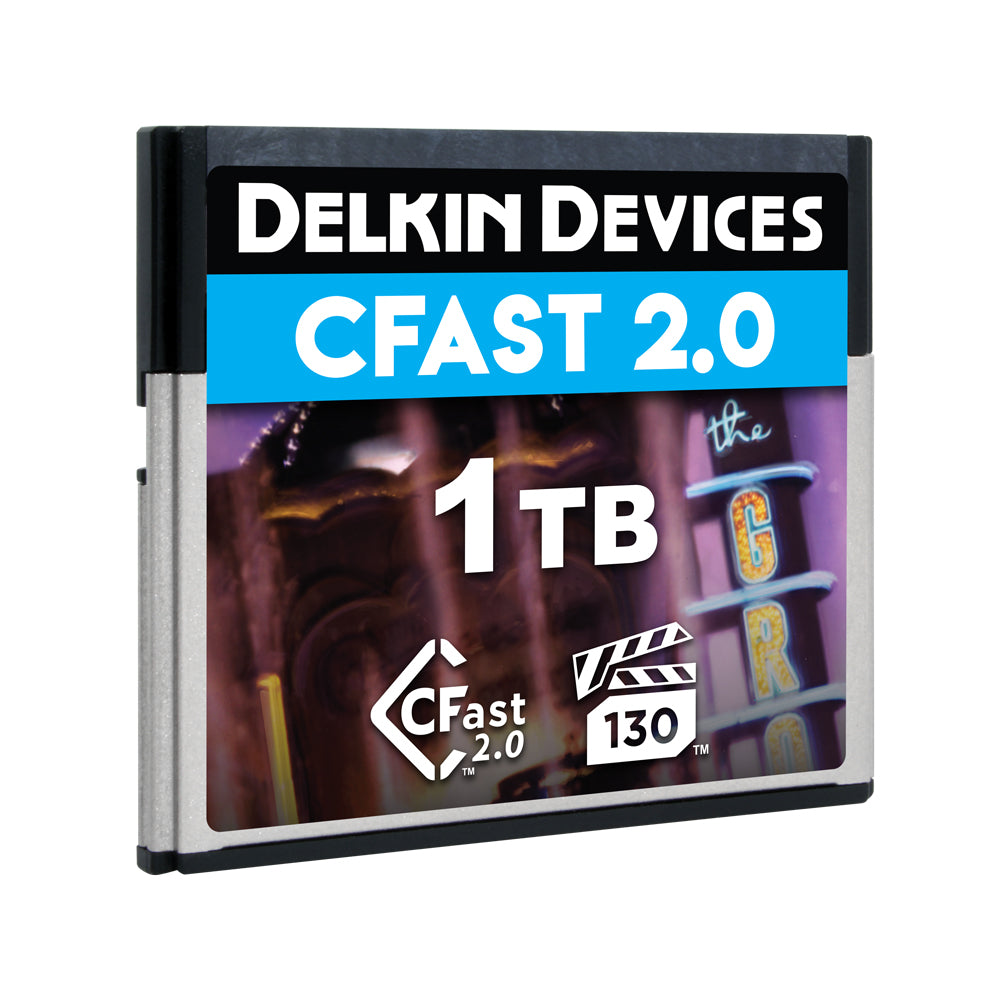 Delkin Devices CFast 2.0 Memory Card (128GB-1TB)