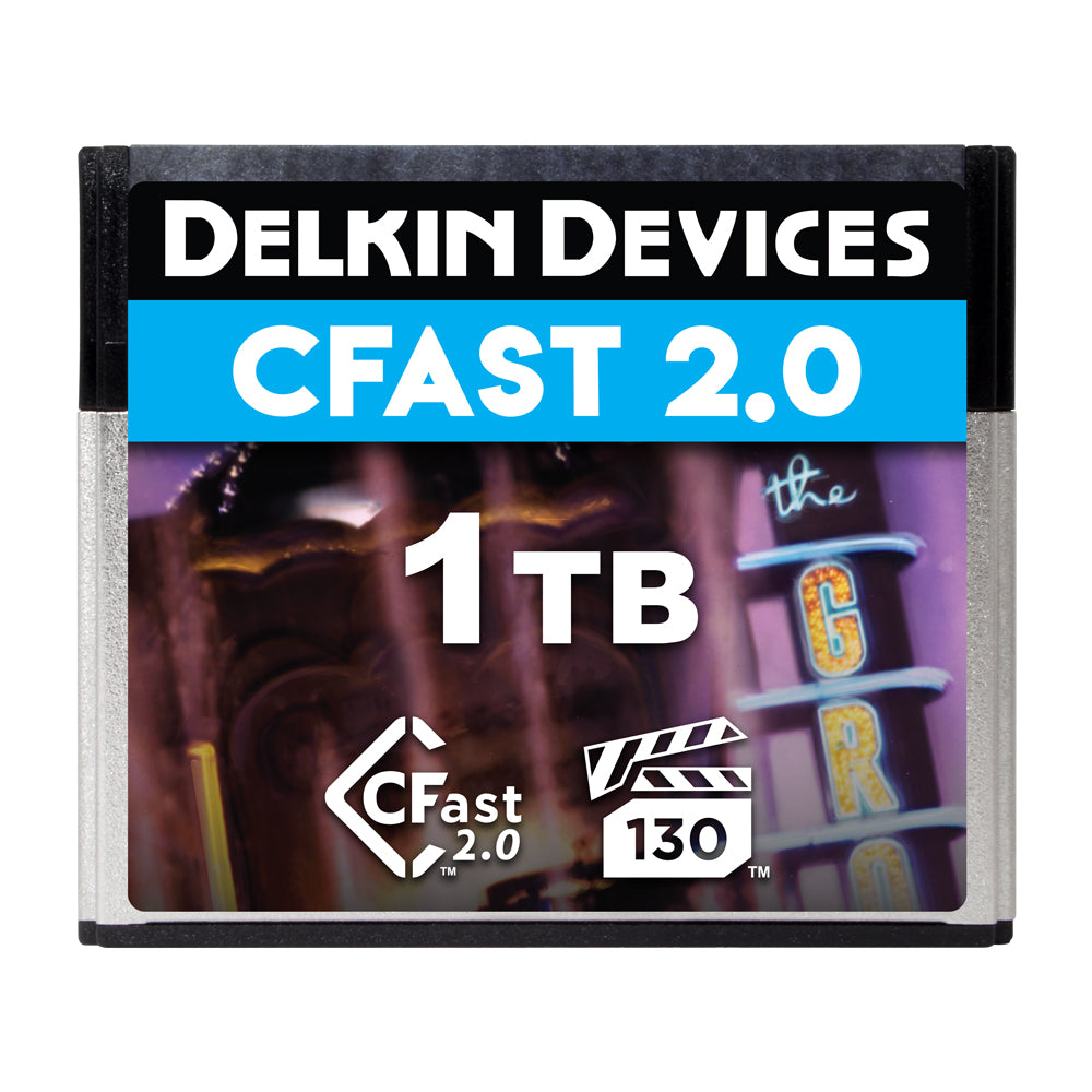 Delkin Devices CFast 2.0 Memory Card (128GB-1TB)