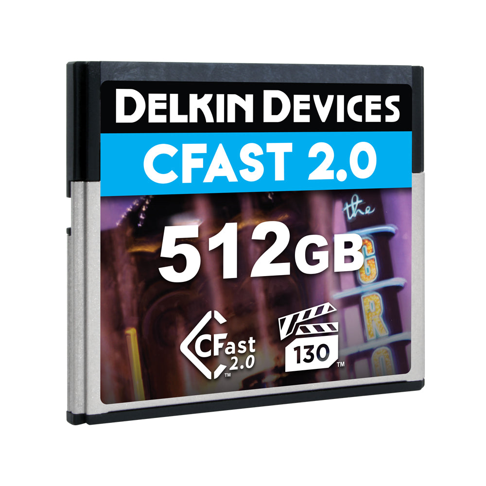 Delkin Devices CFast 2.0 Memory Card (128GB-1TB)
