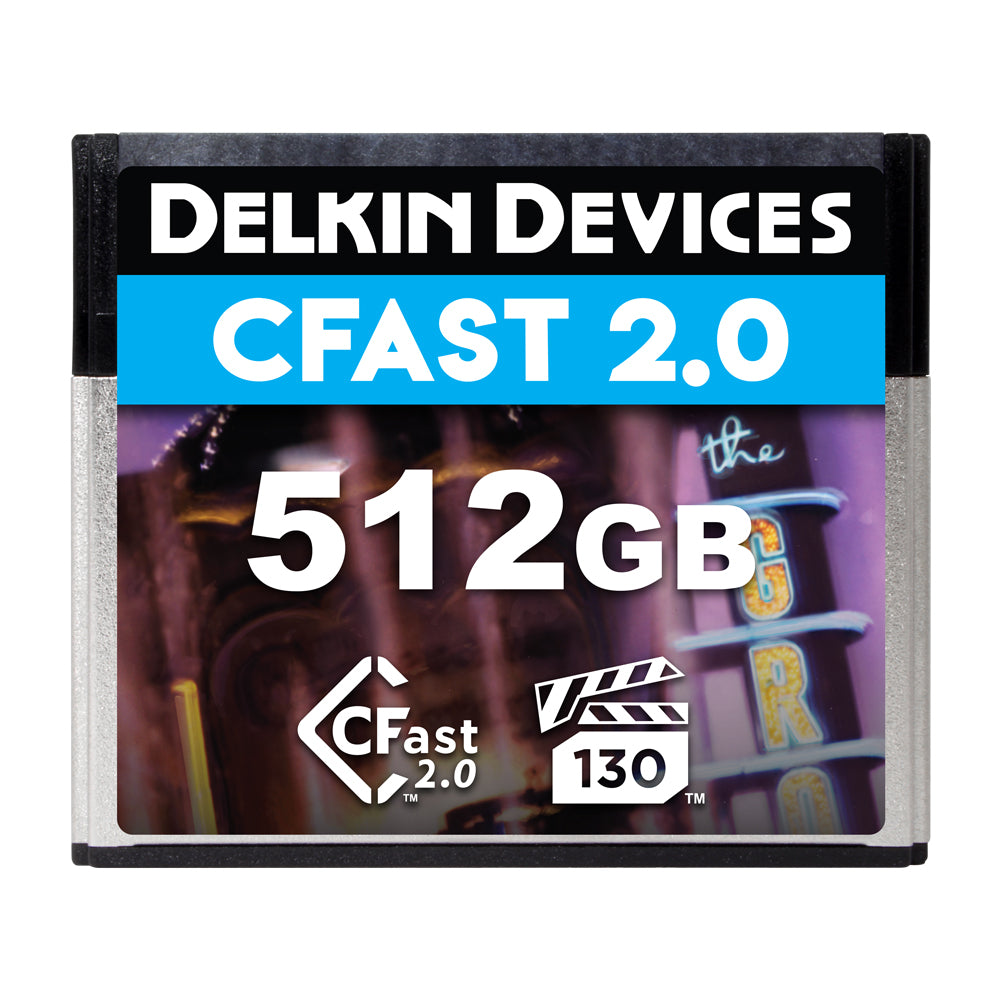 Delkin Devices CFast 2.0 Memory Card (128GB-1TB)
