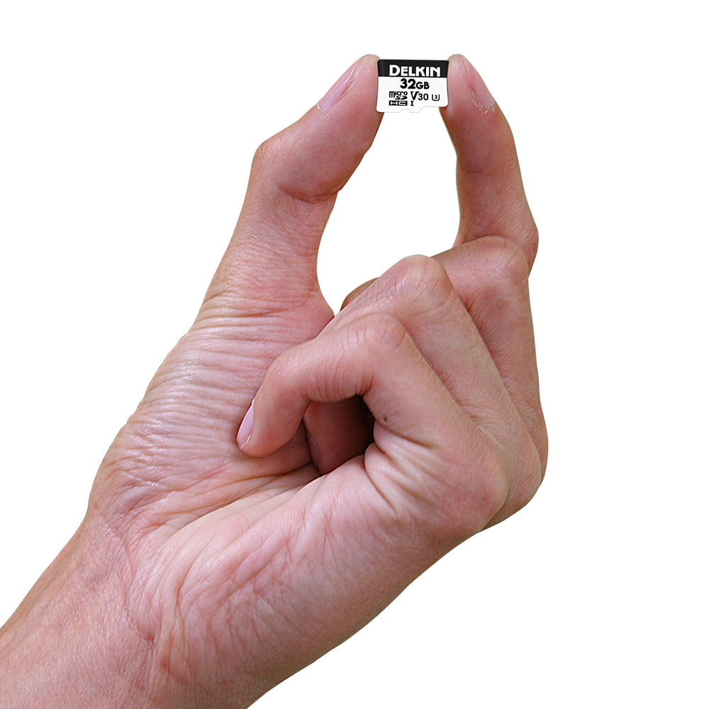 Delkin Devices HYPERSPEED UHS-I (V30) microSD Memory Cards (32GB-1TB)