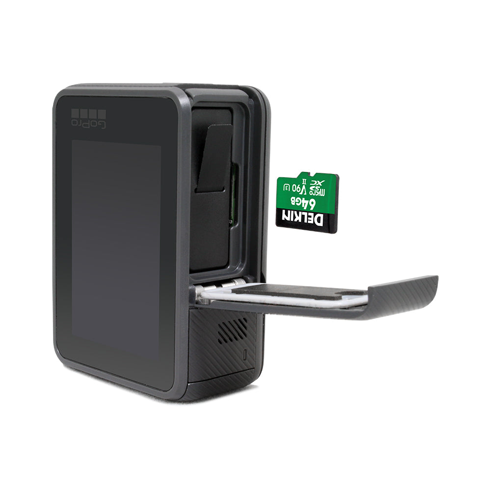 Delkin Devices POWER UHS-II 64GB V90 microSD Memory Card GoPro