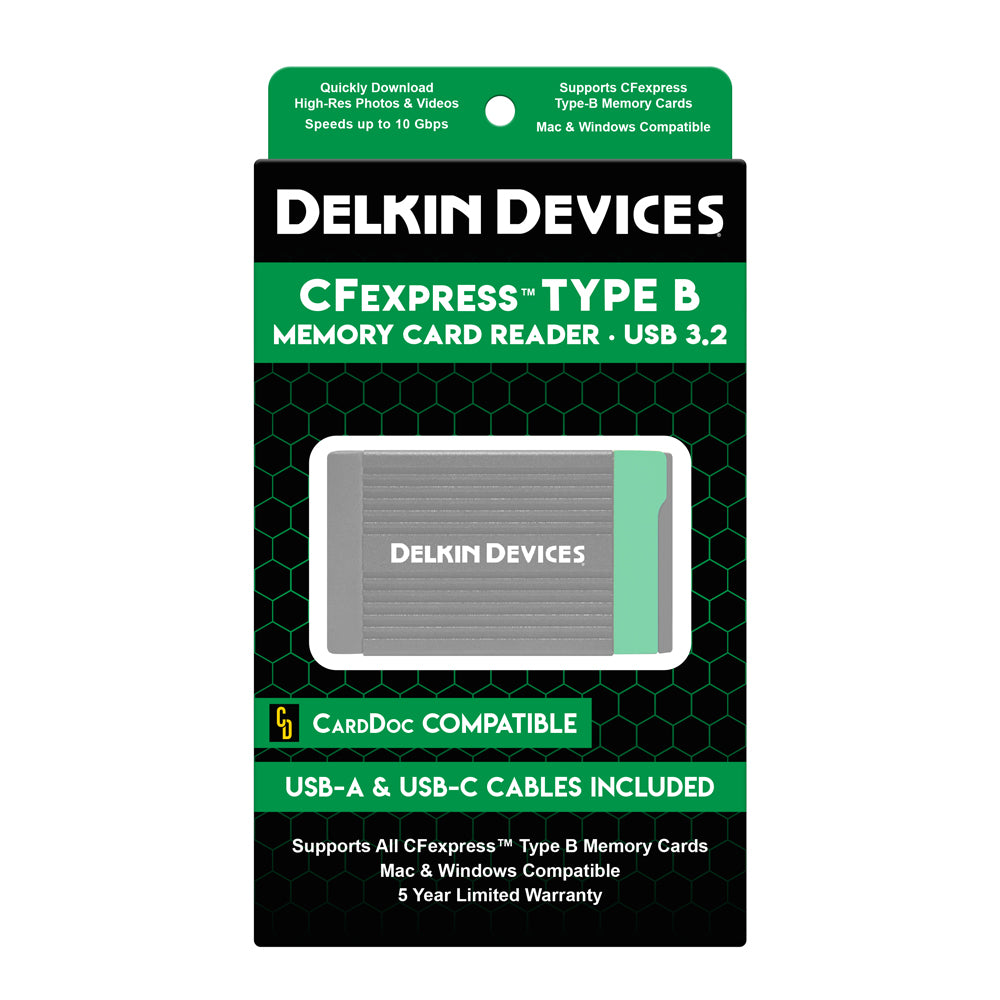 USB 3.2 CFexpress Type B Memory Card Reader