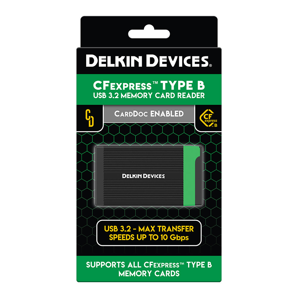 USB 3.2 CFexpress™ Type B Single Slot Memory Card Reader (DDREADER-54)