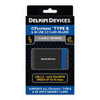 USB 3.2 CFexpress™ Type B & SD UHS-II Dual Slot Memory Card Reader (DDREADER-56)