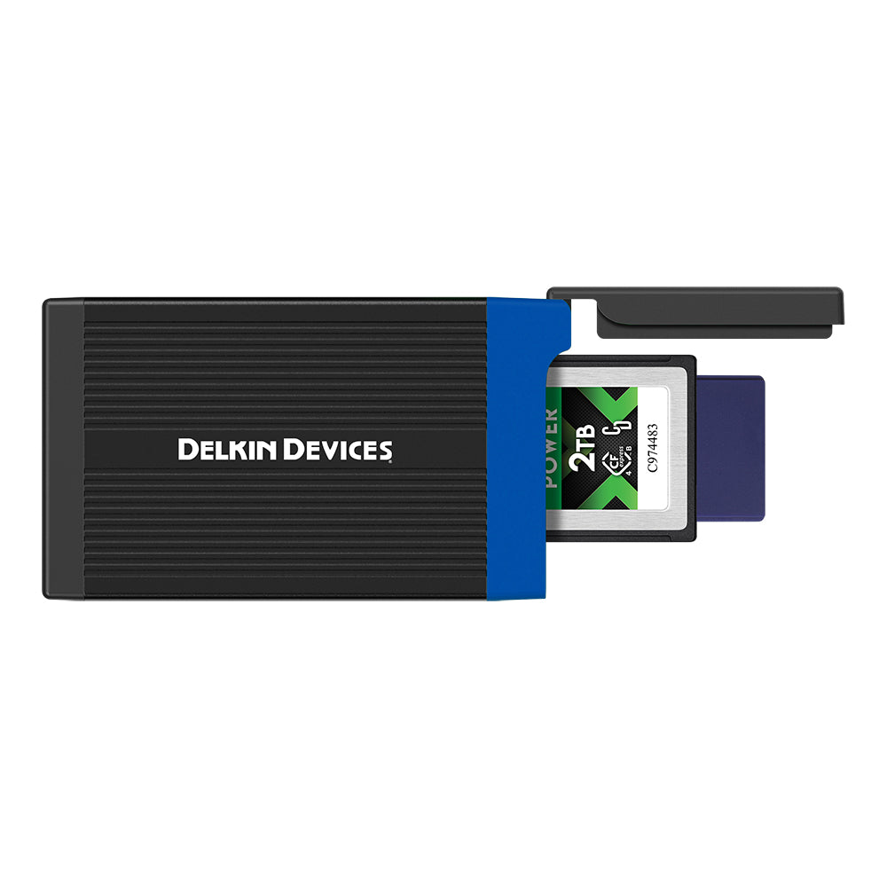 USB 3.2 CFexpress™ Type B & SD UHS-II Dual Slot Memory Card Reader (DDREADER-56)