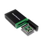 Delkin Devices USB4 Thunderbolt 4 CFexpress Type B Single Slot Reader Top View