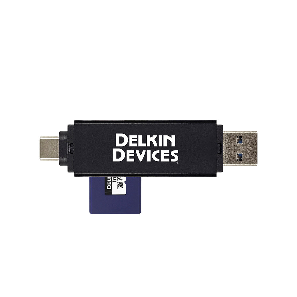USB 3.2 SD and microSD Dual Slot Memory Card Reader (DDREADER-61)