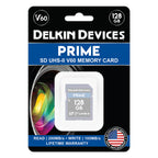 Delkin Devices PRIME UHS-II (V60) SDXC Memory Cards (128GB-1TB)