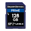 Delkin Devices PRIME UHS-II (V60) SDXC Memory Cards (128GB-1TB)