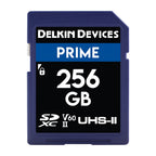 Delkin Devices PRIME UHS-II (V60) SDXC Memory Cards (128GB-1TB)