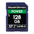 Delkin Devices POWER 128 GB V90 UHS-II SDXC Memory Card 