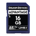 Delkin Devices ADVANTAGE UHS-I (V30) SDXC Memory Cards (16GB-64GB)