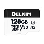 Delkin Devices HYPERSPEED UHS-I V30 A2 microSDXC Memory Cards with SD Adapter (128GB-1TB)