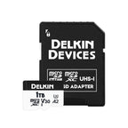 Delkin Devices HYPERSPEED UHS-I V30 A2 microSDXC Memory Cards with SD Adapter (128GB-1TB)