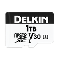 Delkin Devices HYPERSPEED UHS-I (V30) microSD Memory Cards (32GB-1TB)