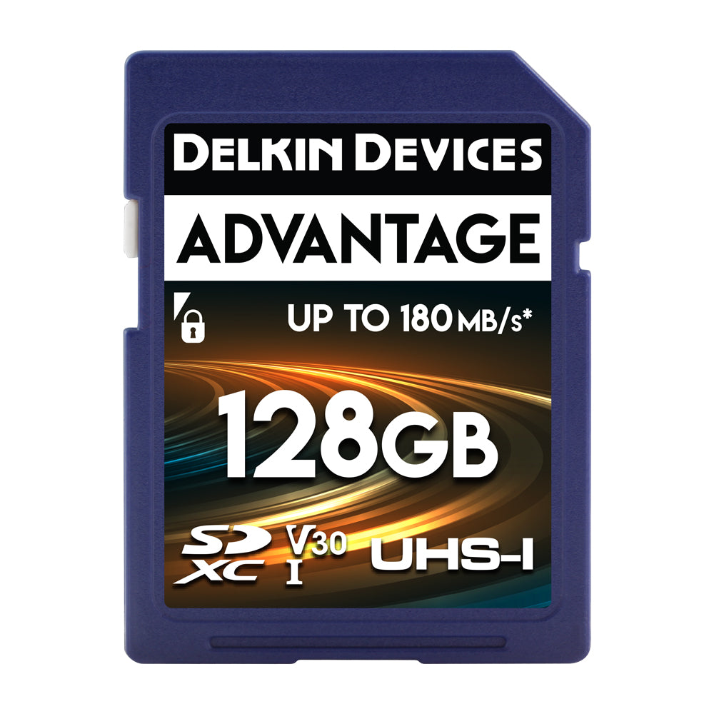 Delkin Devices ADVANTAGE UHS-I (V30) SDXC Memory Cards (128GB-1TB)