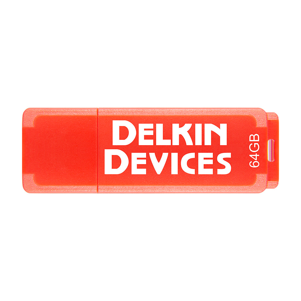 Delkin Devices USB 3.2 Pocket Flash USB-A Flash Drive (32GB-256GB)